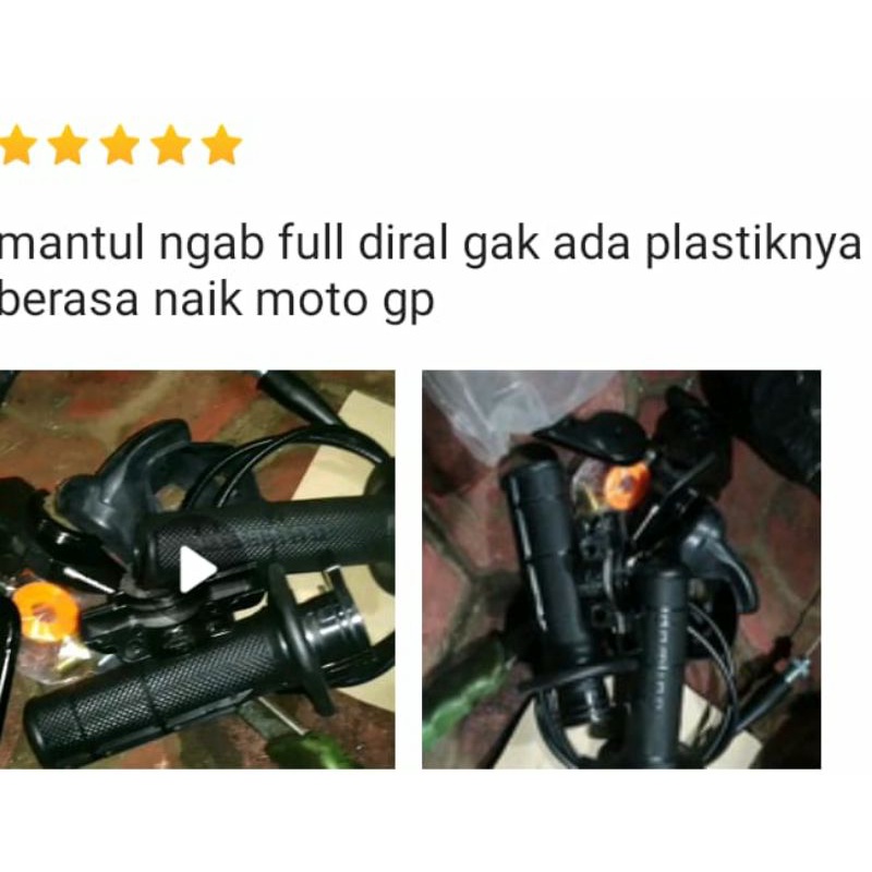 Gas kontan domino bearing ori full besi hitam