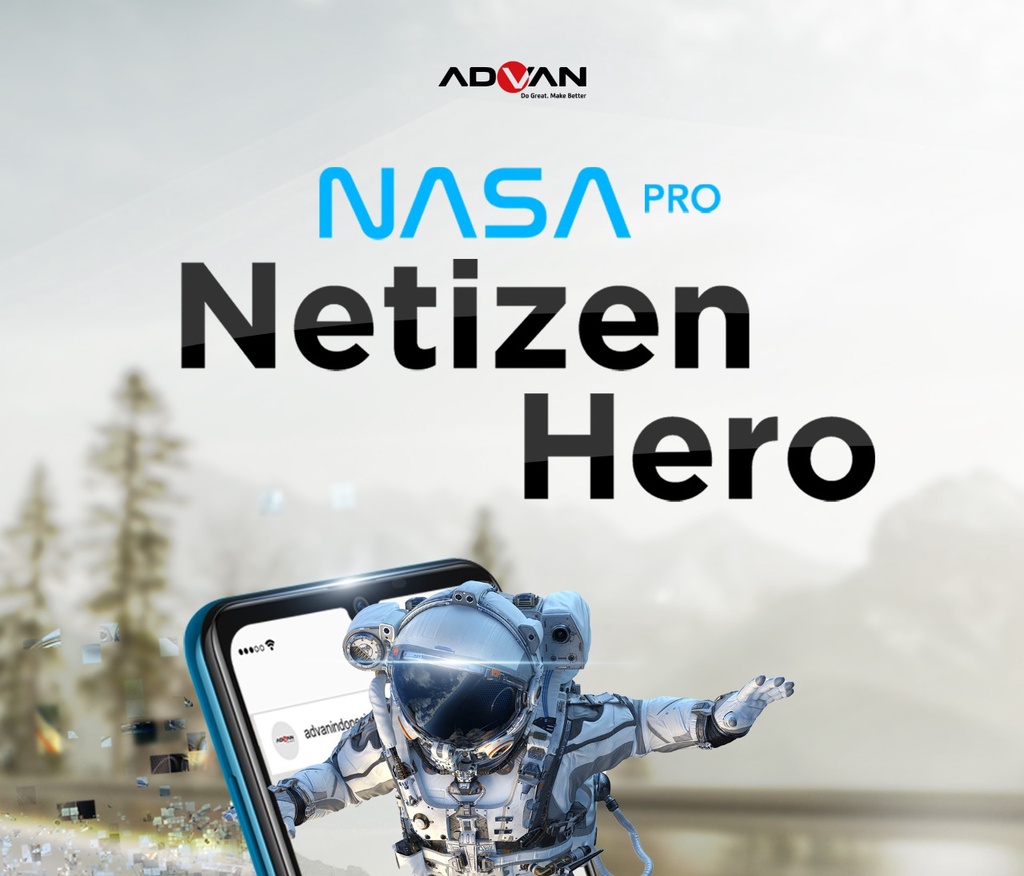 Advan Nasa Pro 2GB / 32GB 6.1 Inch Android 11 Garansi Resmi Biru