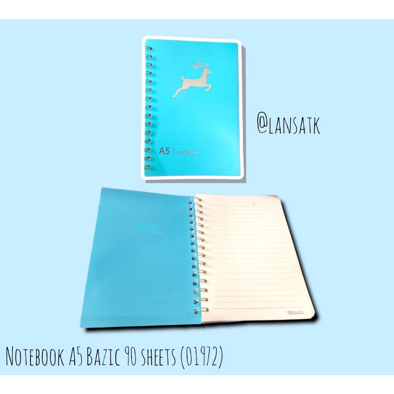 

NOTEBOOK A5 BAZIC 90SHEET