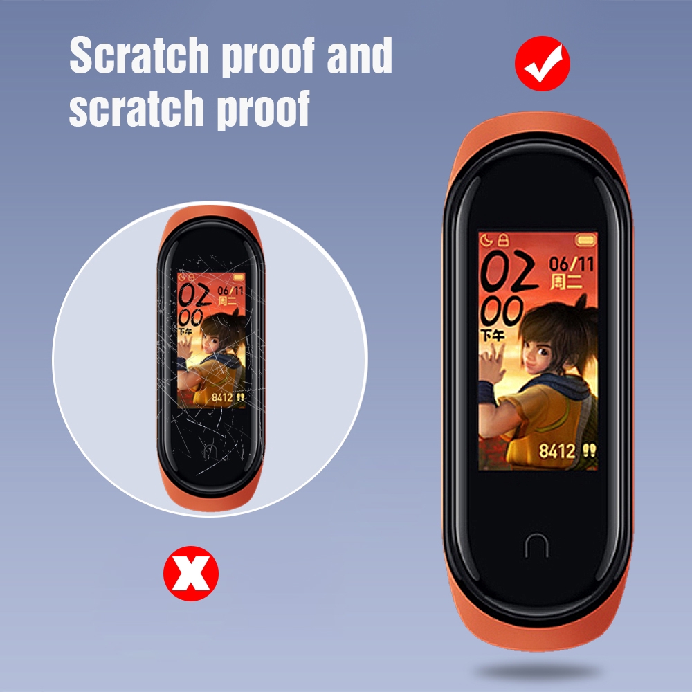 Xiaomi Mi Band 5 Screen Protector Soft TPU Ultra Clear Screen Hydrogel Film