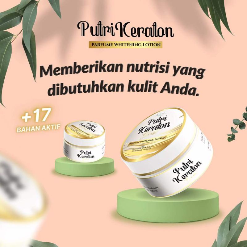 HB PUTRI KERATON/LOTION PUTRI KERATON /ASM BODY LOTION PUTRI KERATON GOLD PREMIUM DNA SALMON /BODY L