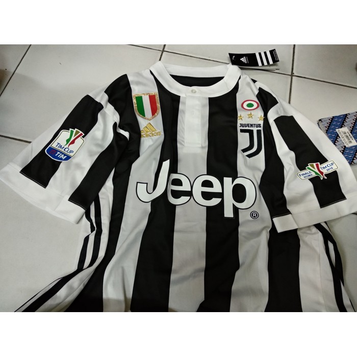 Sale Jersey Baju Kaos Juve Juventus Home 17/18 Final Copa Grade Ori Futsal |