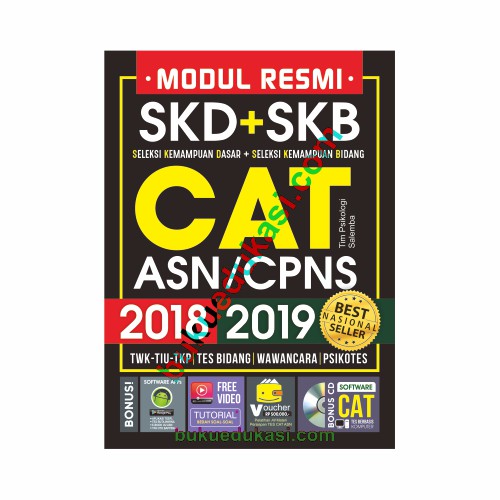 

Modul Resmi Skd+Skb Cat Asn/Cpns 2018-2019