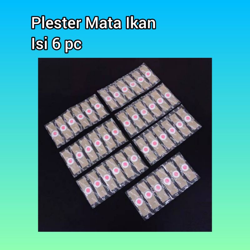 6 pcs PLESTER MATA IKAN KAPALAN   kapalan kutil