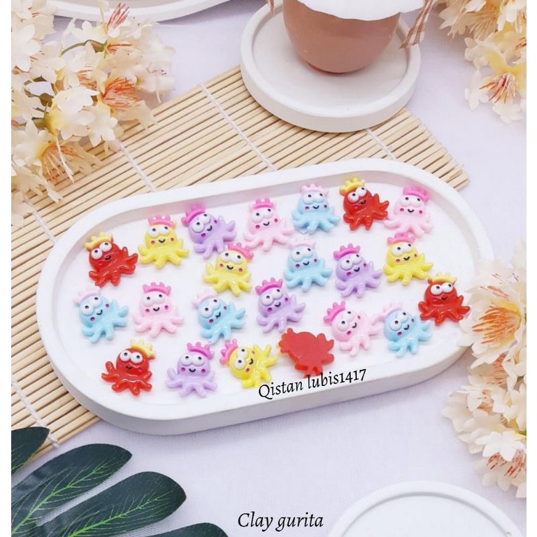 Clay pita polka kemasan/1 pcs