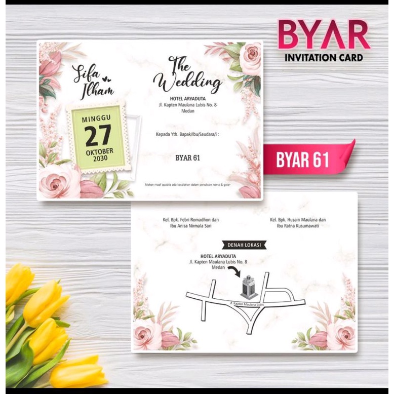 

Undangan + Cetak Blanko Byar #1