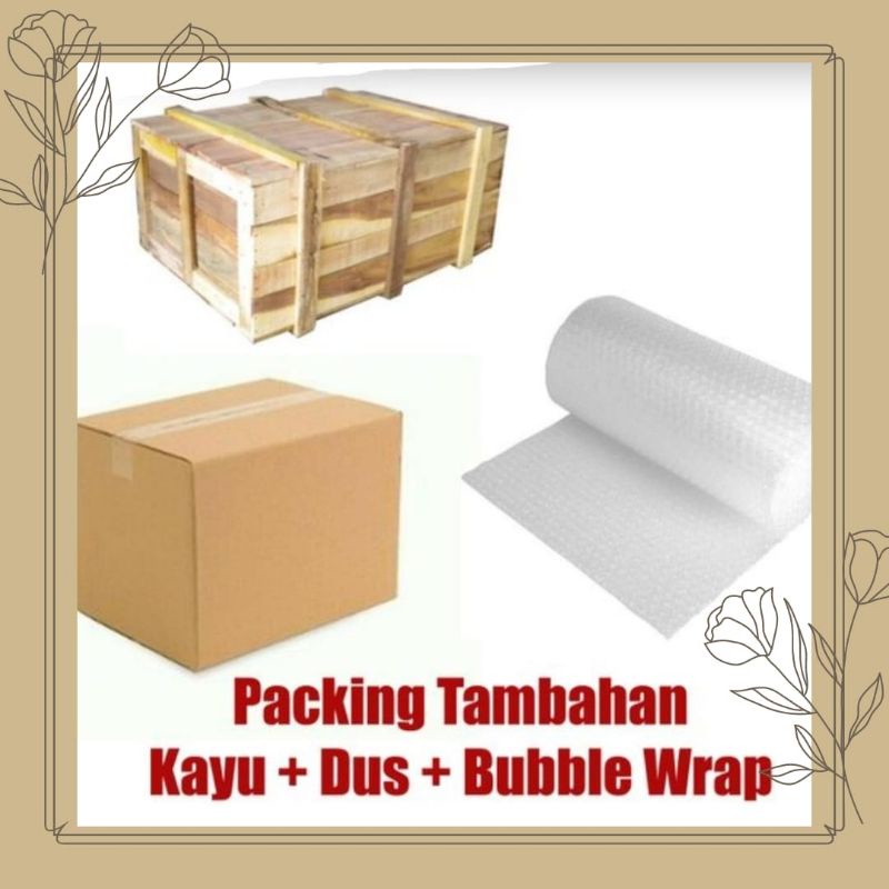 

Packing Kayu Tambahan (WAJIB CHAT TERLEBIH DAHULU)