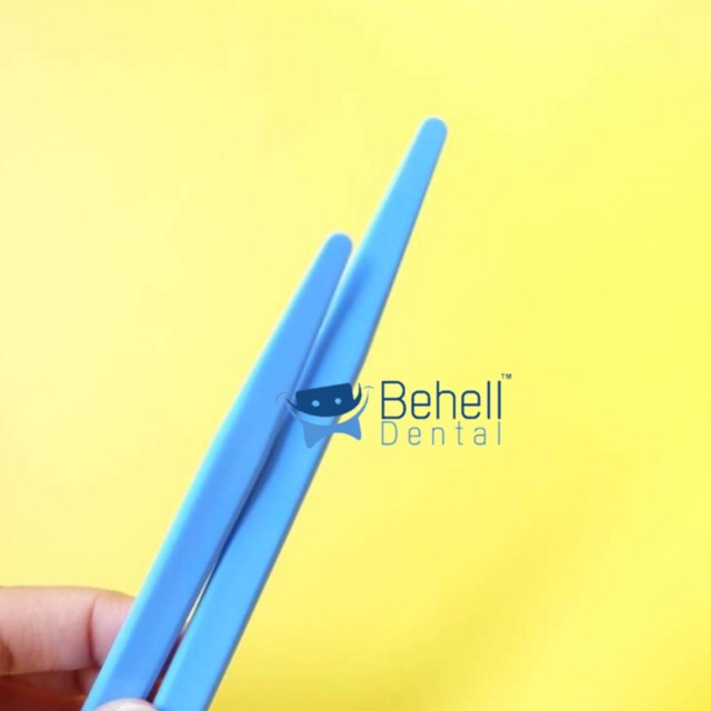 Dental spatula agate agata gic spatel mixing merk gc // adukan lem behel // alat pengaduk alginate gips gigi behel BEHELLDENTAL