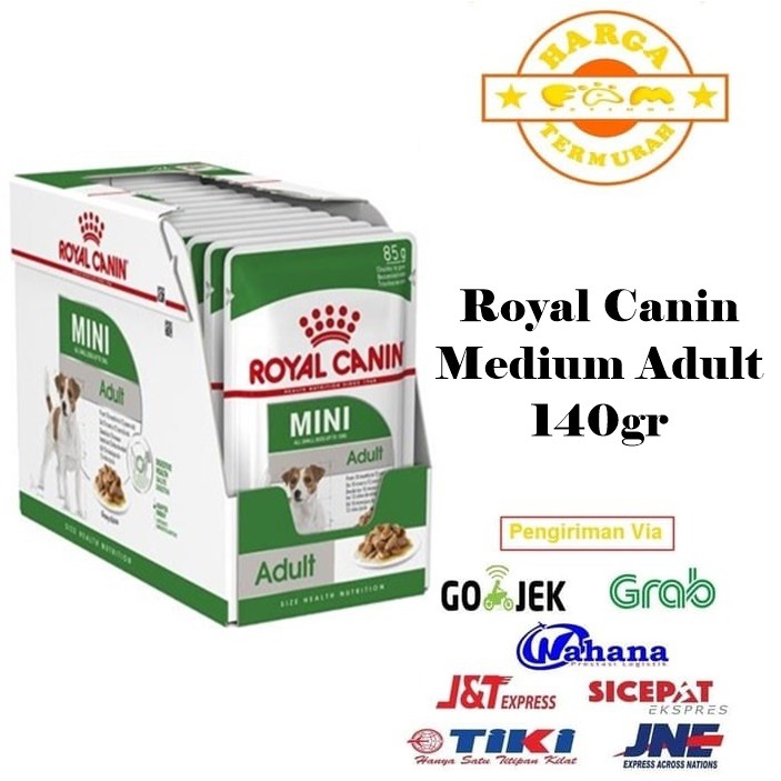 Royal Canin Mini adult Pouch 85gr - Makanan Anjing / Wet Food