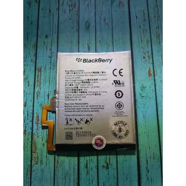 Baterai Batre Batu  Blackberry BB Q30 PASSPORT BAT-58107-003  Ori Copotan HP