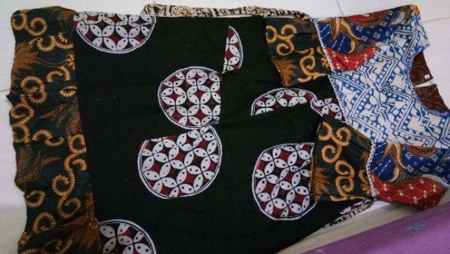 Gamis Batik Anak Kombinasi(balpong)