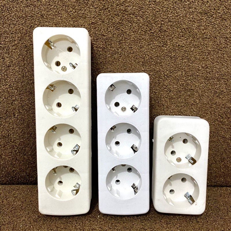 STOP KONTAK ARDE LUBANG 2 / STOP KONTAK ARDE LUBANG 3 / STOP KONTAK ARDE LUBANG 4 ASABER STOP KONTAK