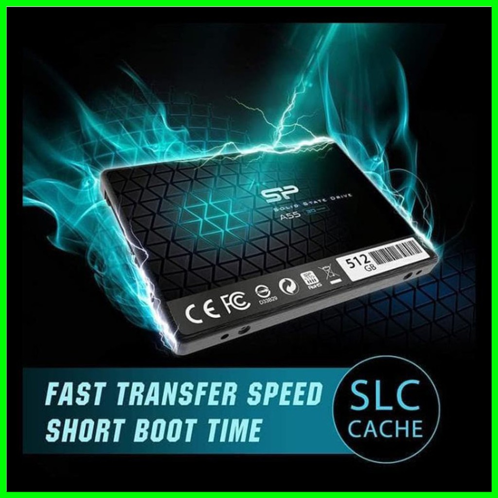 SSD Silicon Power ACE A55 512GB SATA III 2.5&quot; TLC 3D NAND flash