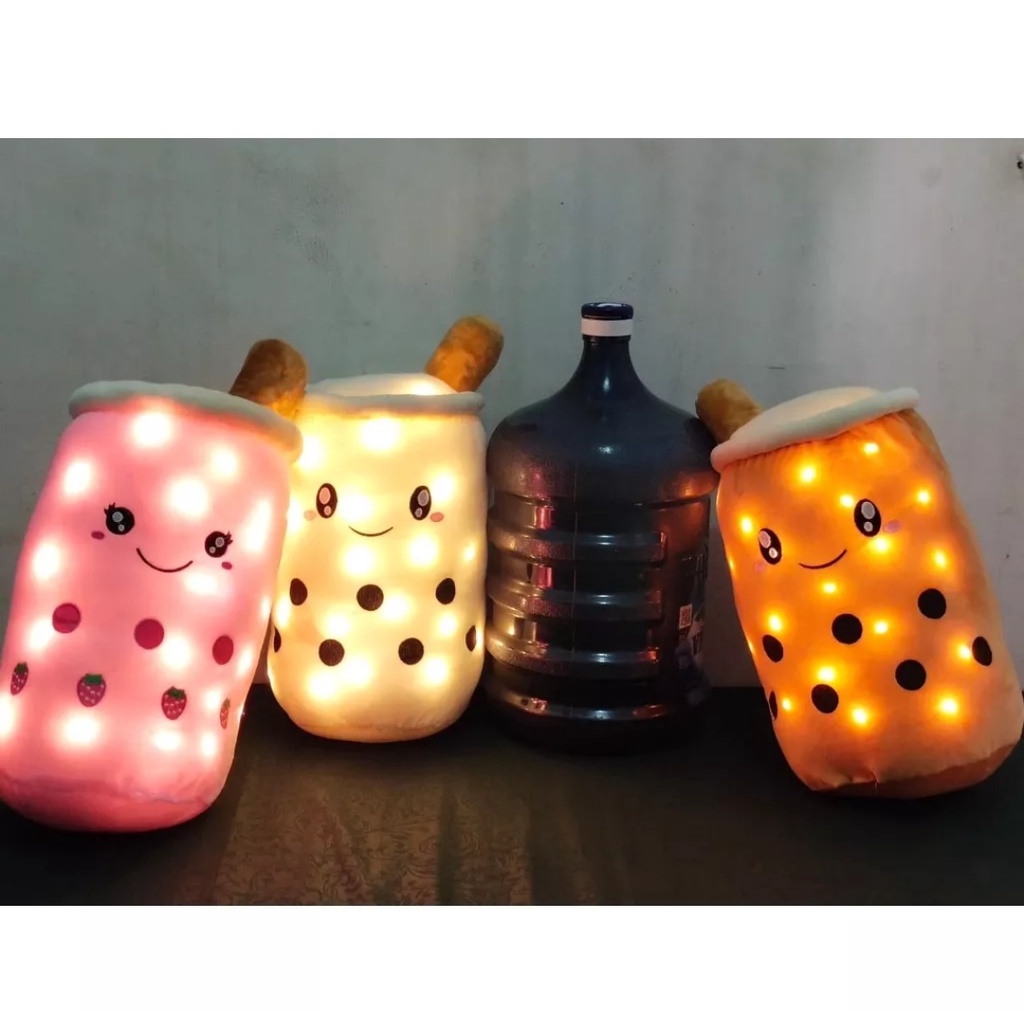 BONEKA BOBA NYALA LAMPU JUMBO SEGALON/ BONEKA BOBA LED JUMBO BESAR/ BONEKA BOBA MURAH