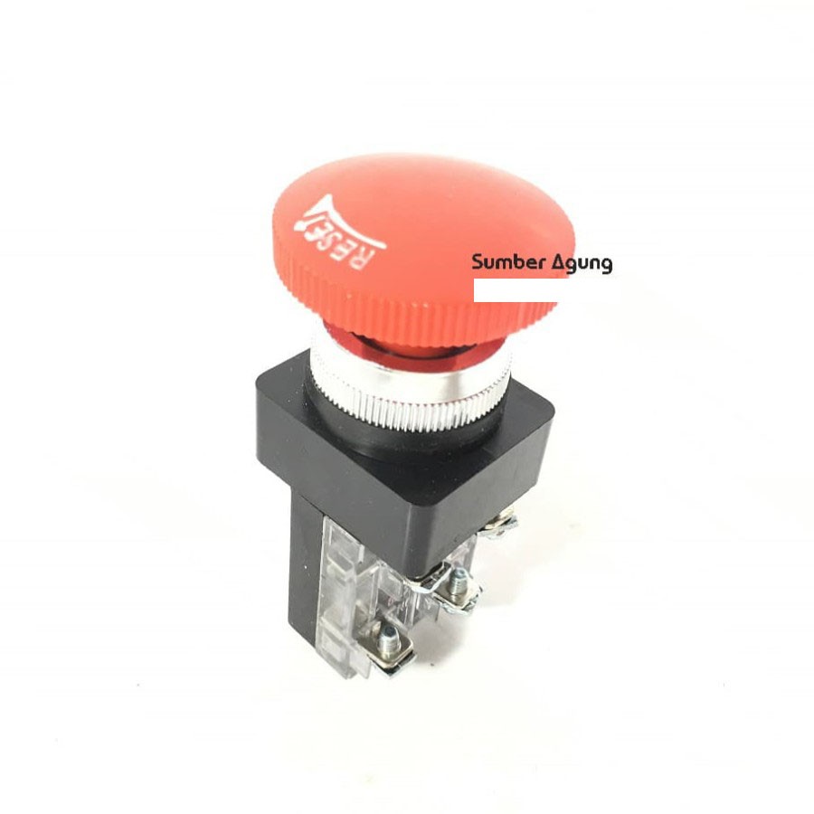 Push Button Emergency Stop Putar Reset AC 6A 250VAC 600V Max KS11ZS