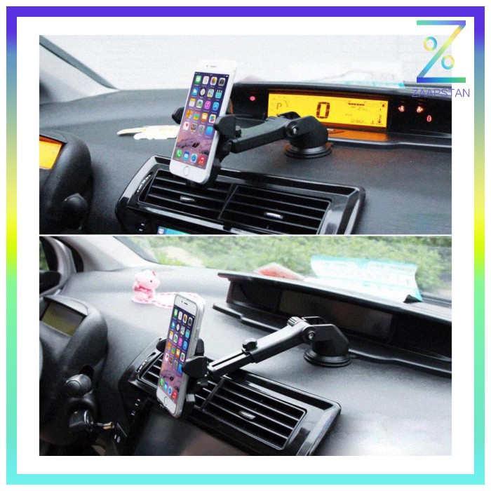 Taffware Car Holder for Smartphone with Suction Cup - T003 - Black