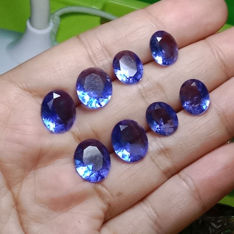 batu akik blue safir sintetic blue safir afika sintetic tidak asli