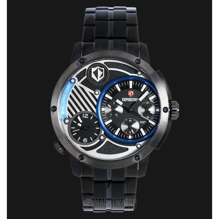 Jam tangan Expedition E 6736 MC - BBW Stainless Steel Man Pria Murah Original