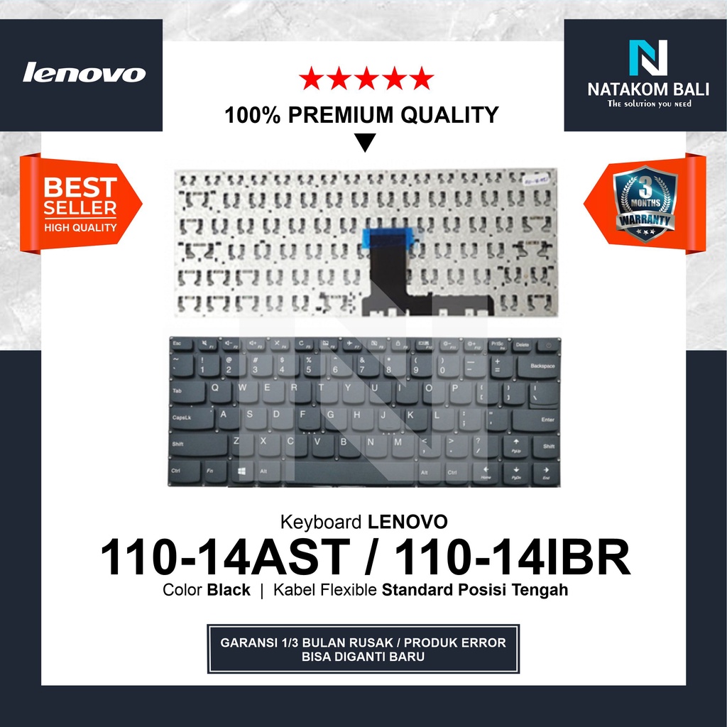 KEYBOARD LENOVO 110-14AST 110-14BR