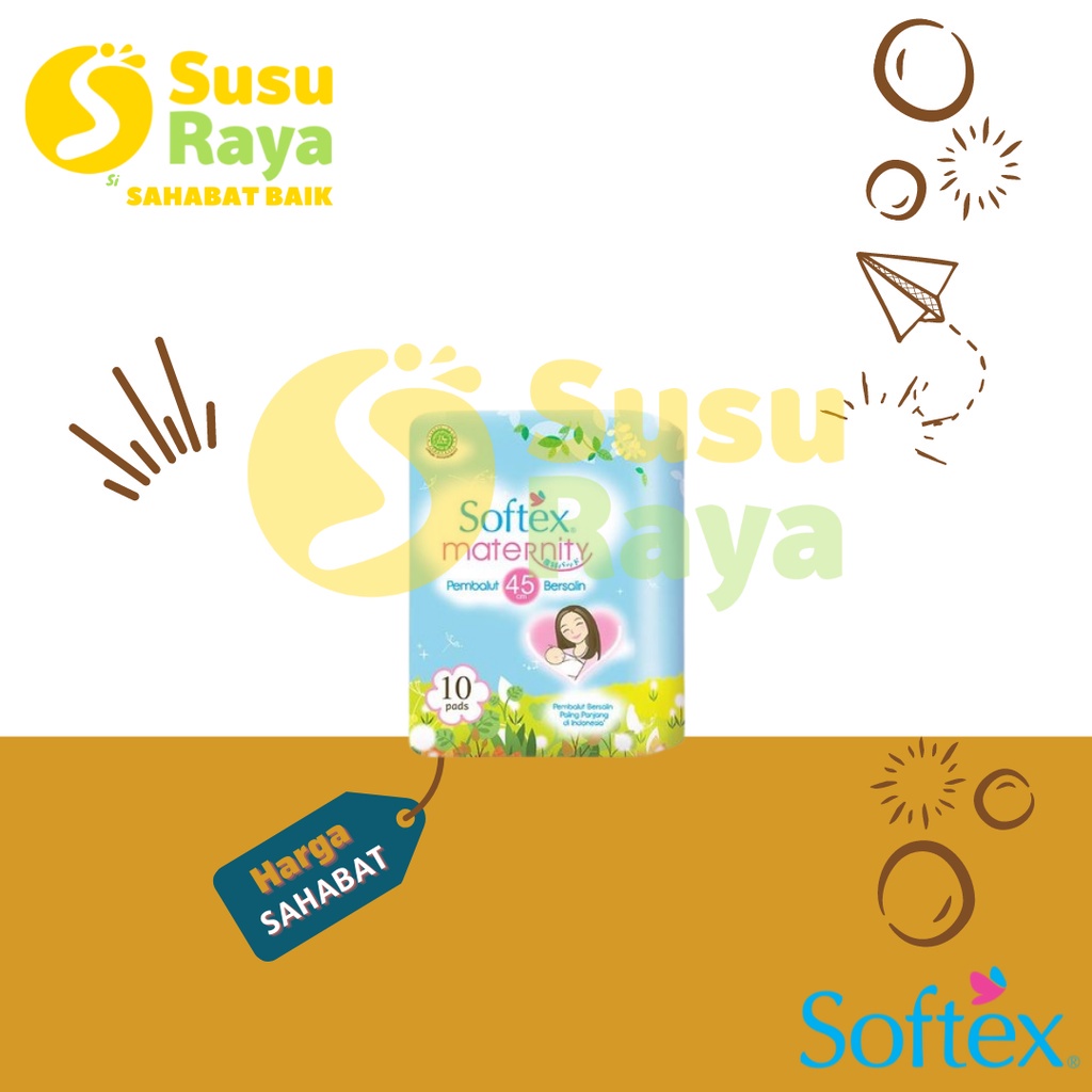 Softex Maternity 45cm 20s/10s Pembalut Bersalin/Melahirkan