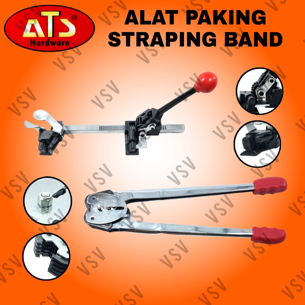 ATS Alat Packing Strapping band Plastik Mesin Alat Packing Manual