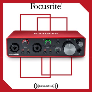 Focusrite Scarlett 2i2 3rd Gen Generation 3 USB 2.0 Audio