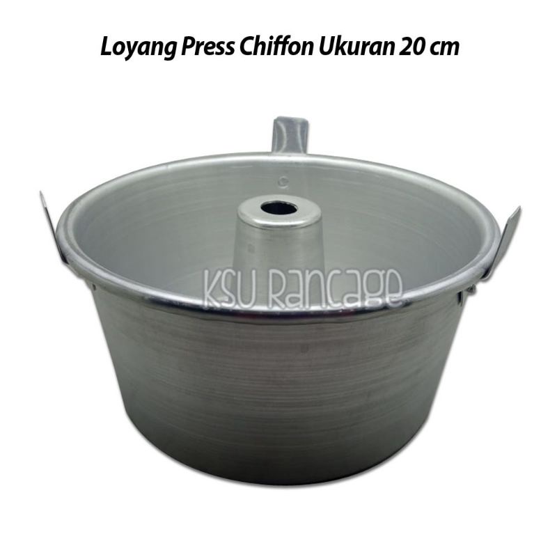 Loyang Press Chiffon Cake Ukuran 20 cm