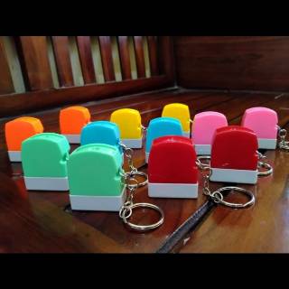 Stempel Nama Mini 10x27mm Warna Pastel Dokter Perawat