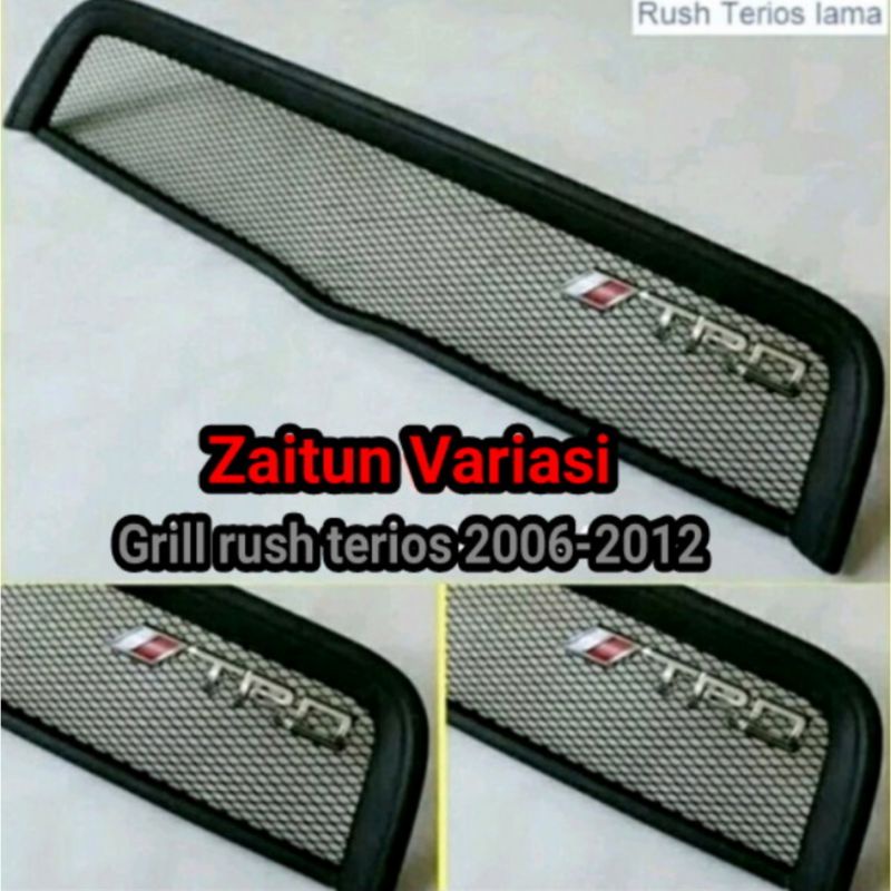 Grill rush terios TRD 2006 2007 2008 2009 2010 2011 gril