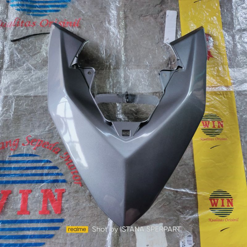 COVER TAMENG DEPAN VARIO 125 150 LED 2017 ABU ABU