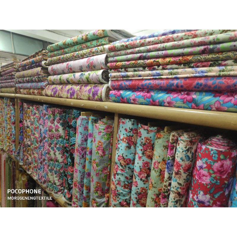 Kain Katun Jepang Motif Halus