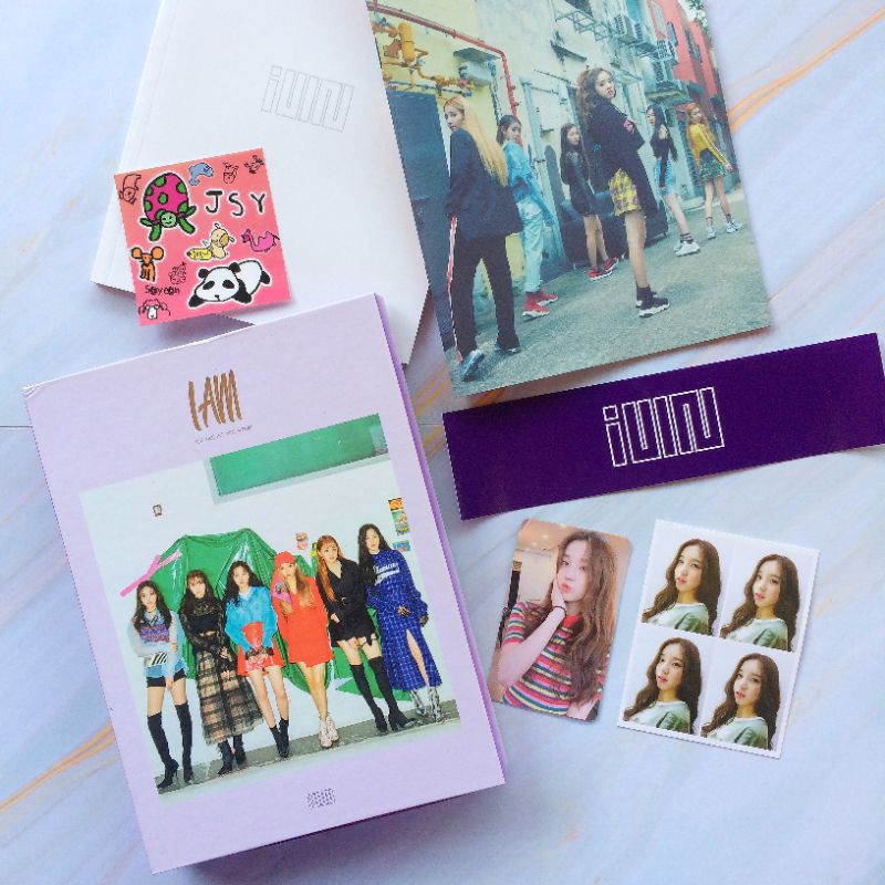 (G)I-DLE - I AM ALBUM OFFICIAL YUQI PHOTOCARD SOYEON STICKER G-IDLE G IDLE GIDLE (G)-IDLE