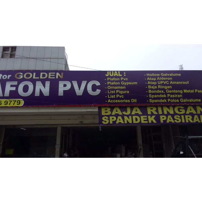 golden plafon PVC