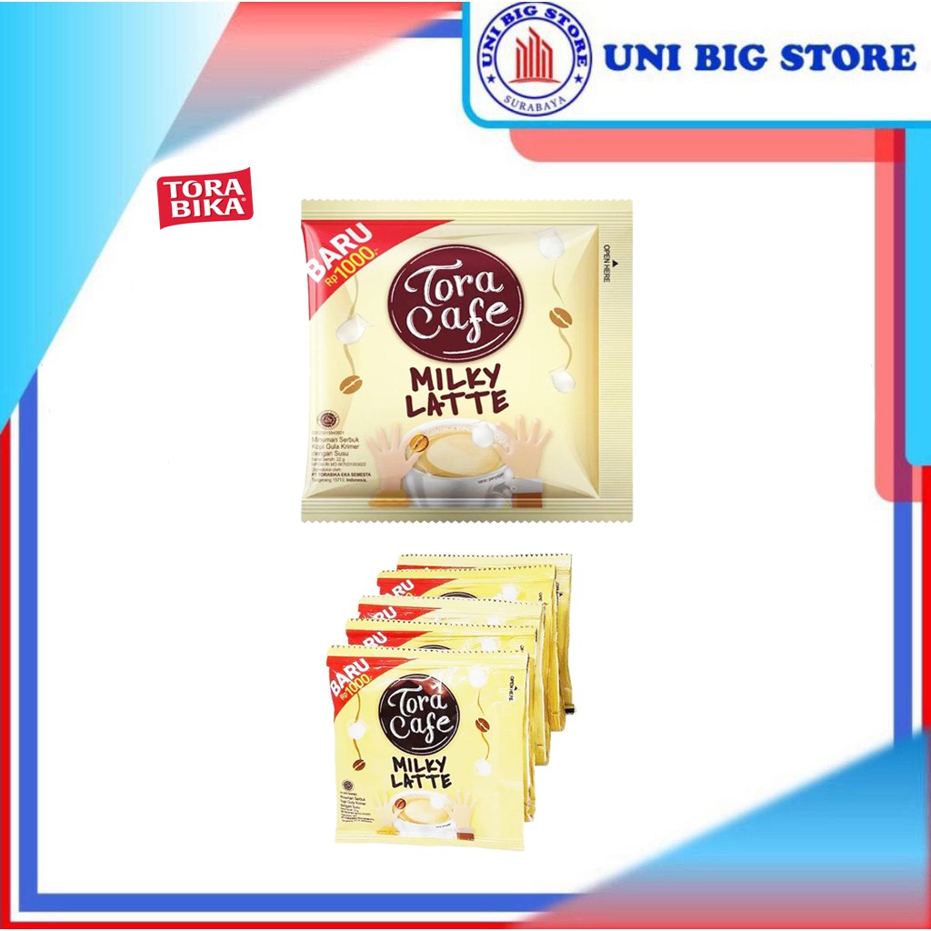 

TORABIKA Tora Cafe Milky Latte 22 gr x 10 Sachets