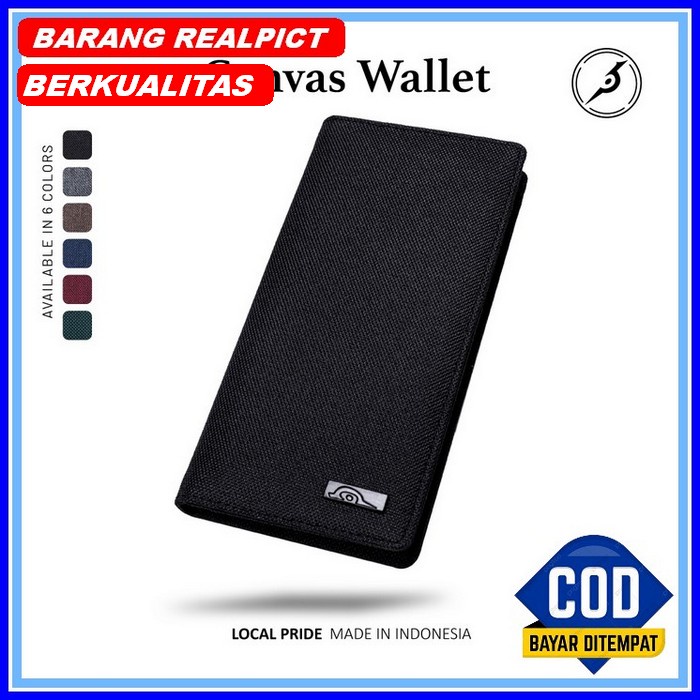Dompet Pria Distro Dompet Kulit Wallet Kulit Dompet Tangan Pria Dompet Panjang Dompet Murah Original