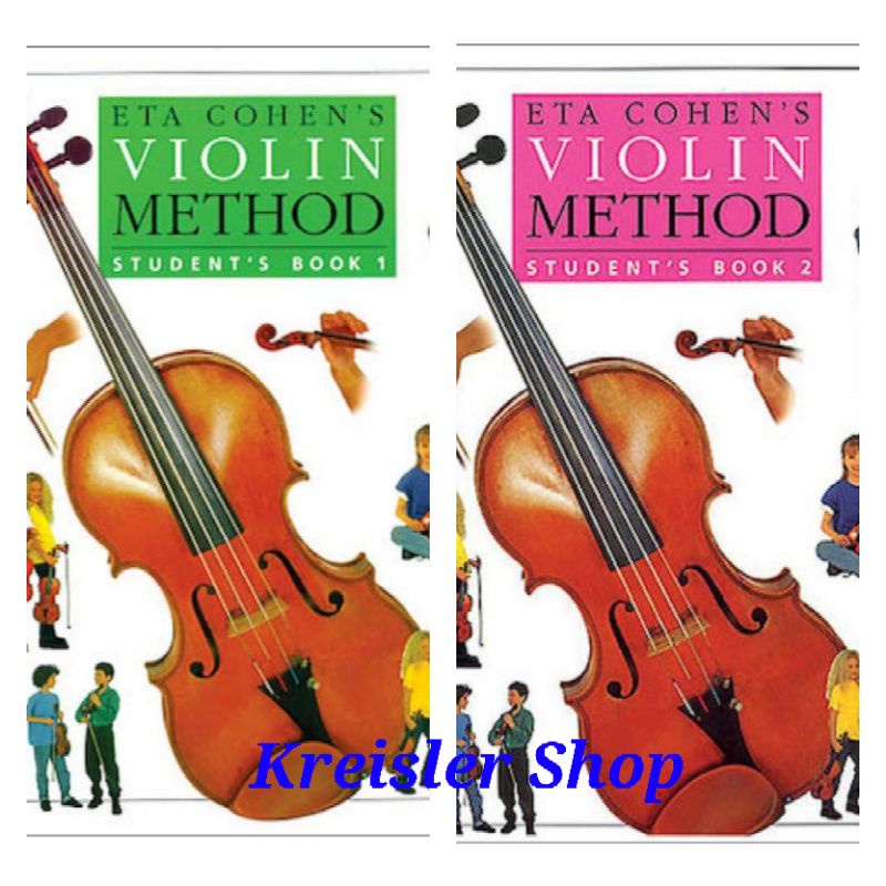 Buku biola Eta Cohen's Violin Method student book tersedia level 1 2 dan 3 Buku biola