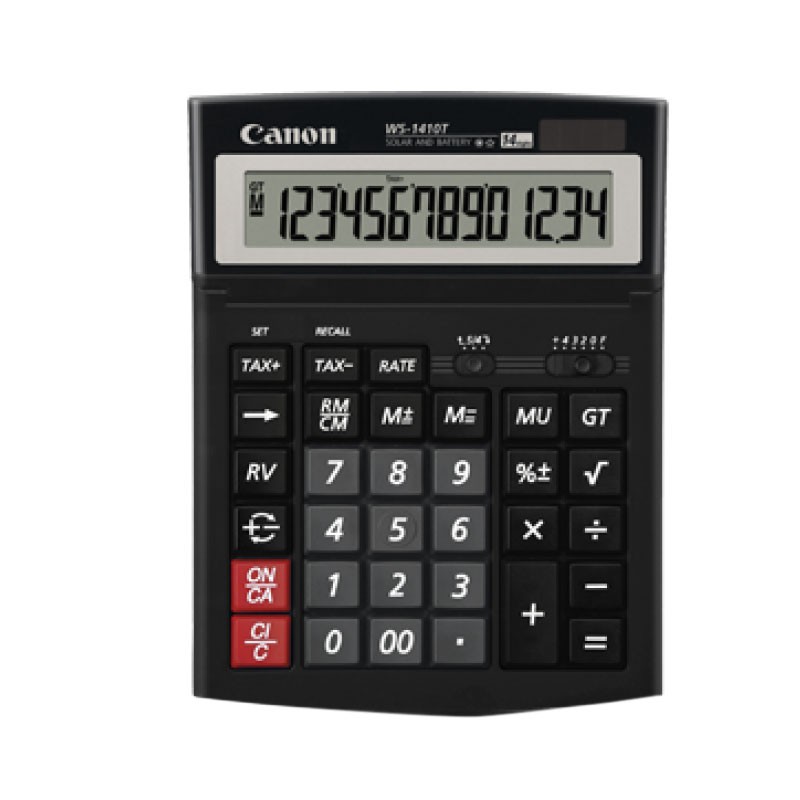 

Canon Kalkulator WS 1410T - 12 Digit + Free Gift