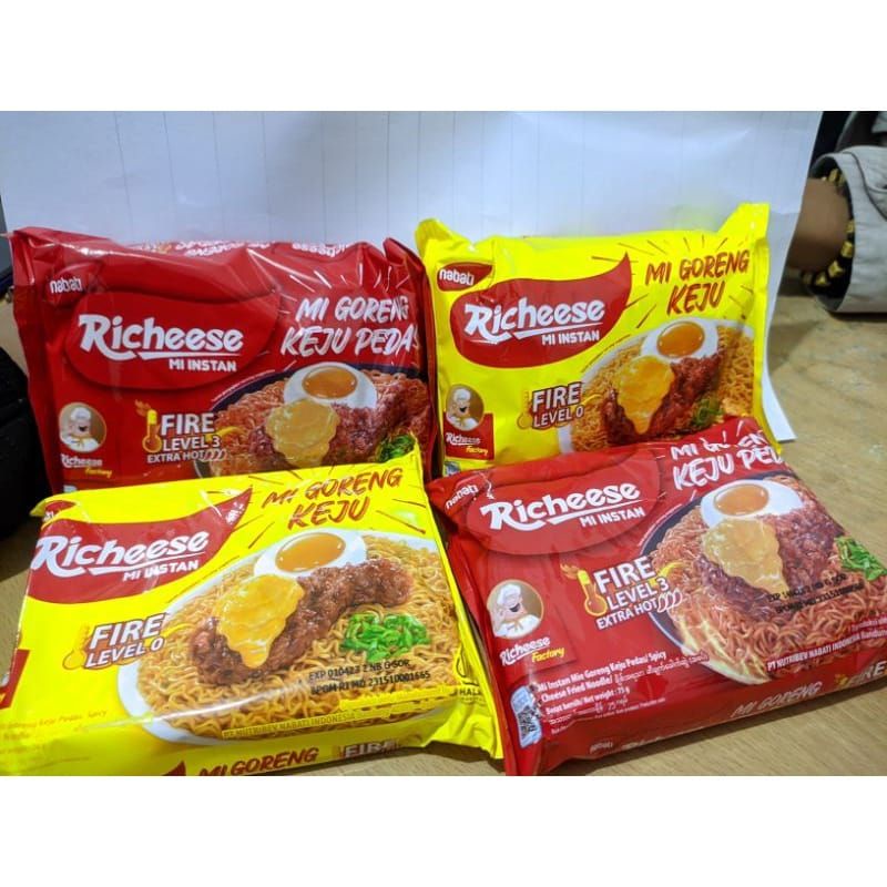 

mie richeese level 0 & 3 bisa cod / mie murah / mie hits