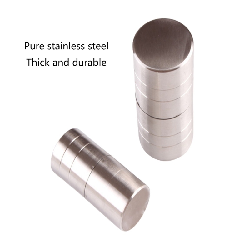 Gagang Tarik Partisi Toilet Bentuk Silinder Bahan Stainless Steel