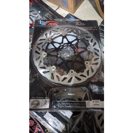 disc piringan cakram PSM CNC floating yamaha jupiterZ 300mm orange hitam black biru blue jupiter veg