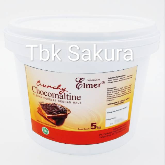 

ELMER Cokelat Crunchy Chocomaltine ( Malt ) 5 Kg