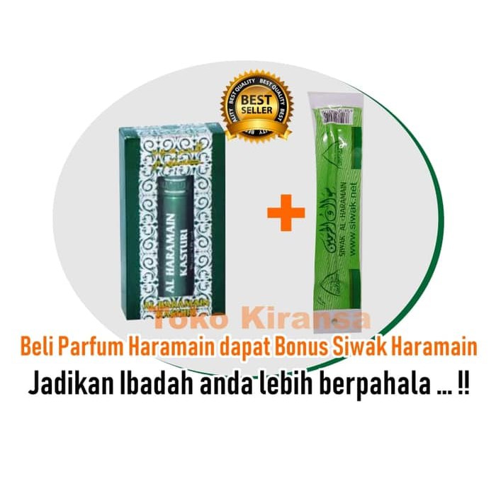 Parfum Al Haramain Kasturi 10ml roll on made in UEA non alkohol.  ER-186