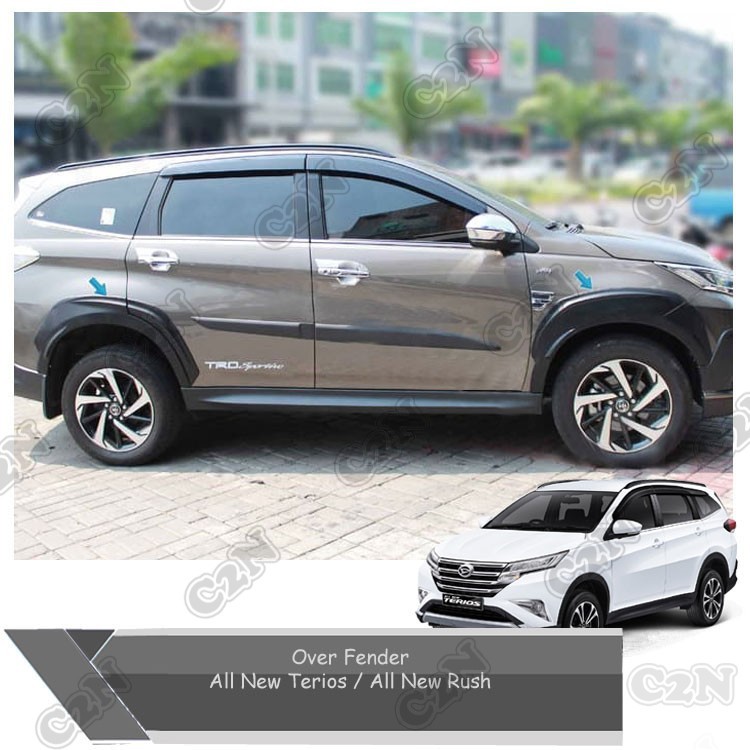 Over Fender Mobil All New Terios