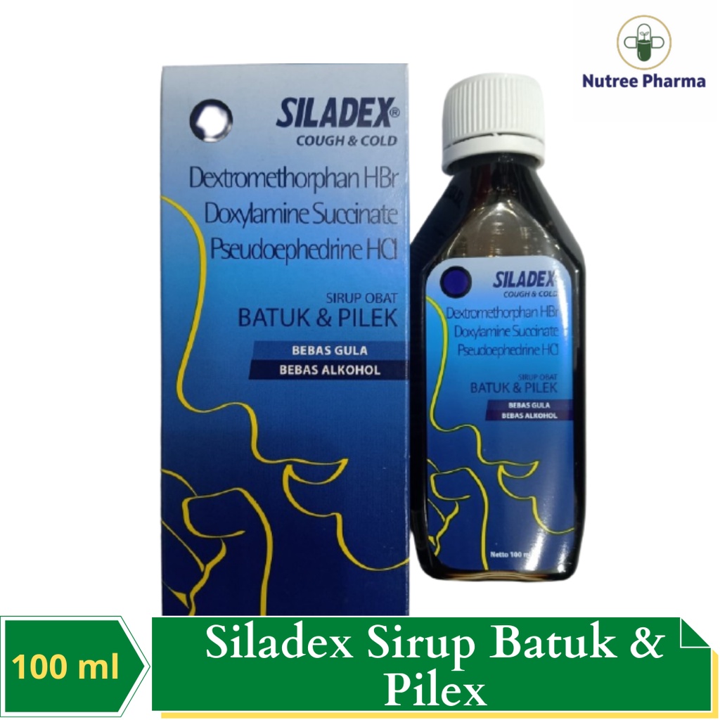 SILADEX BATUK PILEK SIRUP 100 ML- BIRU
