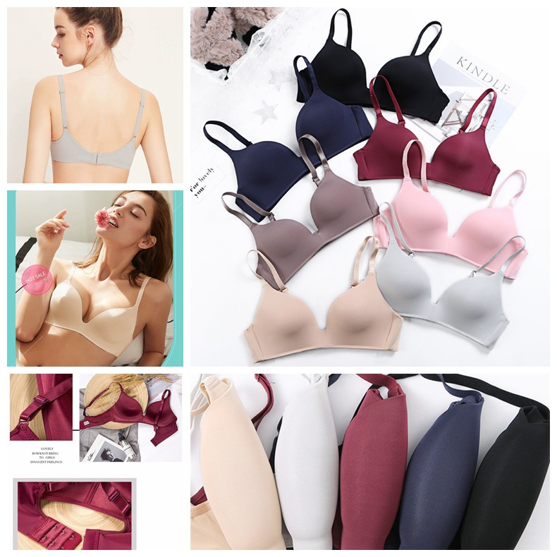 Bra Wanita Tanpa Kawat Seamless bra lette Push Up Sexy Pakaian Dalam B05