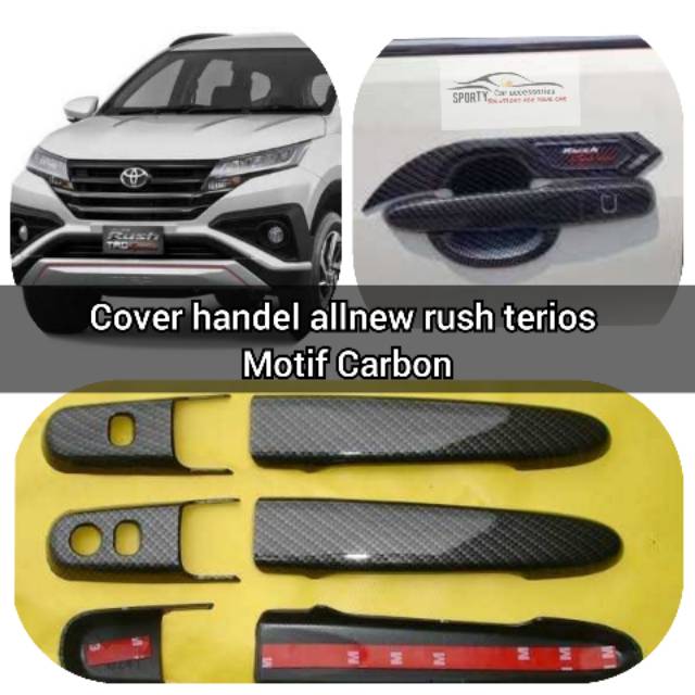 Cover handel allnew rush terios carbon