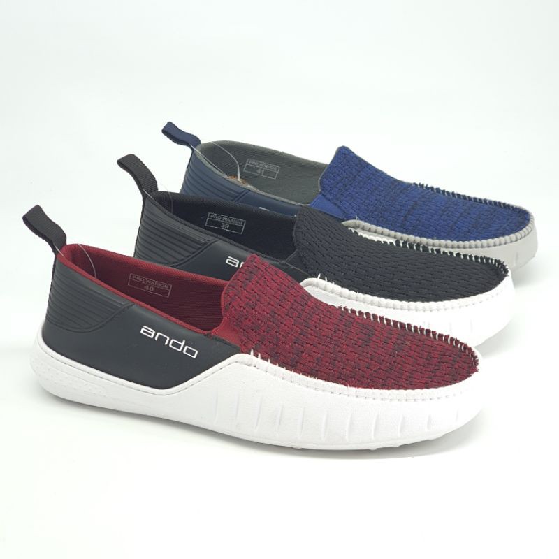 Sepatu Slip On Pria ANDO PRO WARIOR RADJA (39-43)