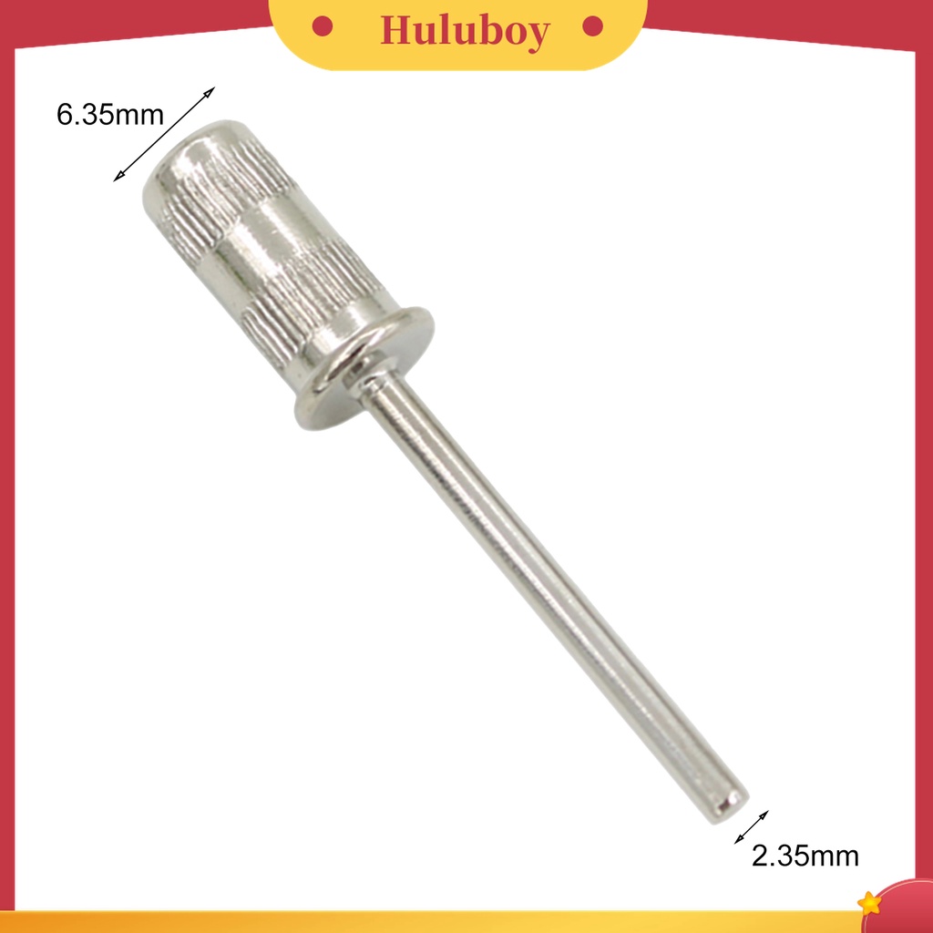 Huluboy Huluboy♡ 1pc Mata Bor Elektrik Bahan Besi Tahan Panas Anti Debu Untuk Nail Art