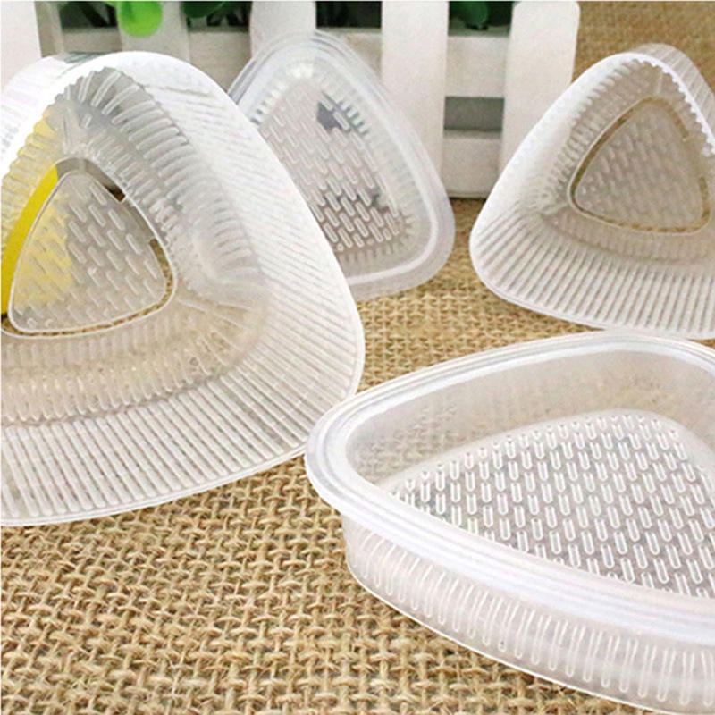 【Theredsunrisesiwy.id】2 PCS/1 Set Sushi Mold Onigiri Rice Ball Bento Press Maker Mold DIY Tool