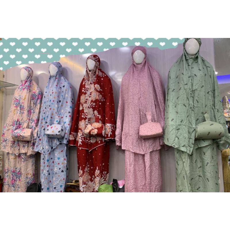 Grosir Mukena Bali Jumbo Loufie, Best Seller